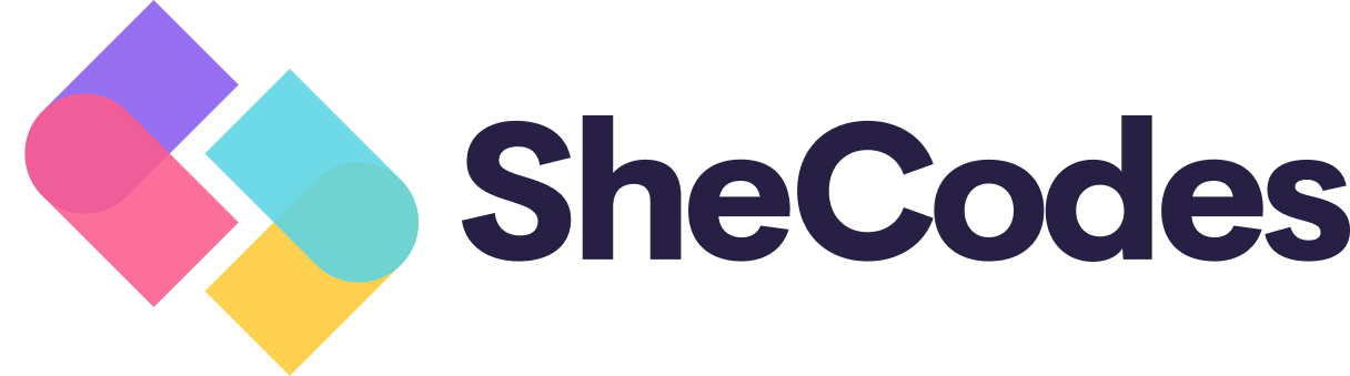 Logo for SheCodes SheCodes Pro