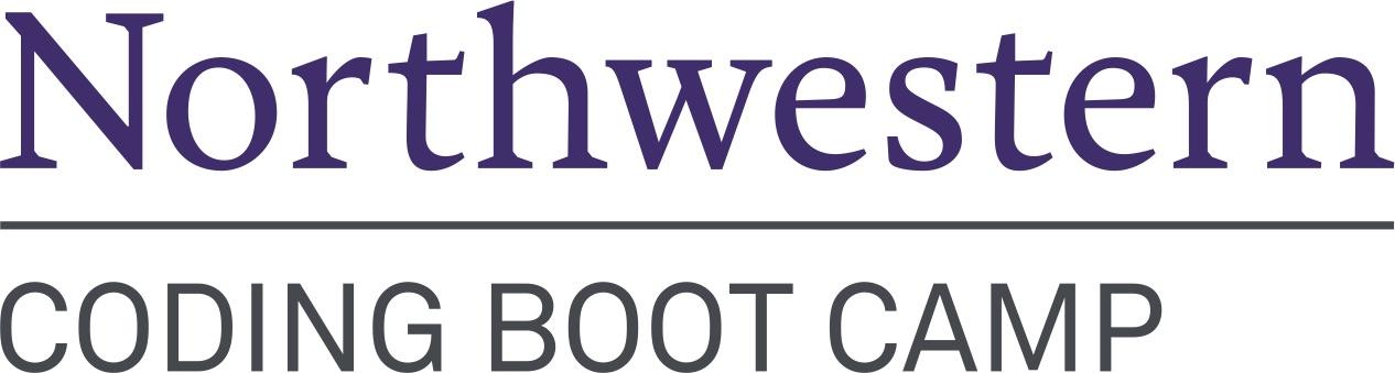 Logo for Northwestern University Coding Bootcamp