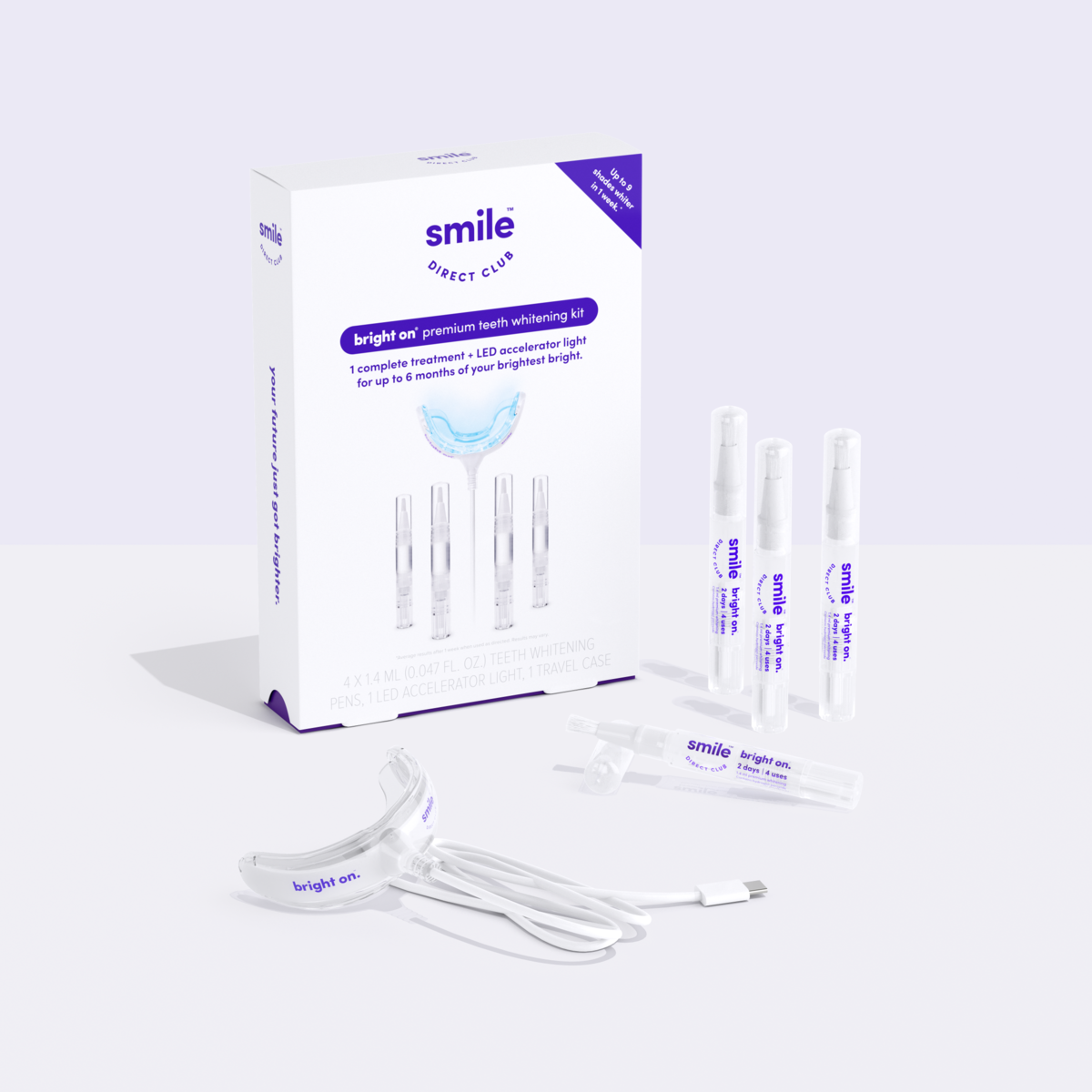 Smile Direct Teeth Whitening Kit with LED Light Reviews Guide