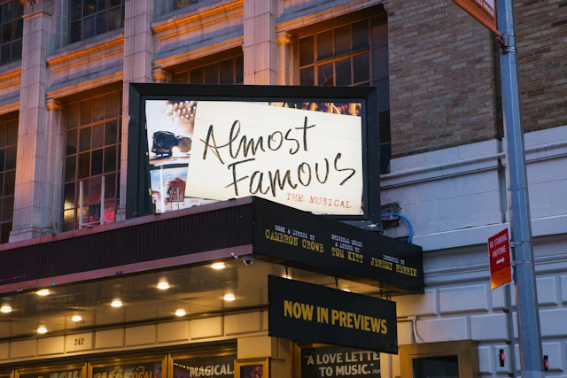 ALMOST FAMOUS on Broadway