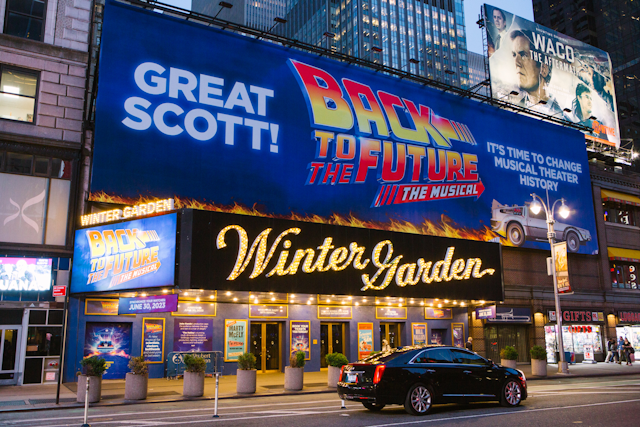 Back to the Future at the Winter Garden Theatre