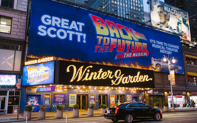 Back to the Future at the Winter Garden Theatre