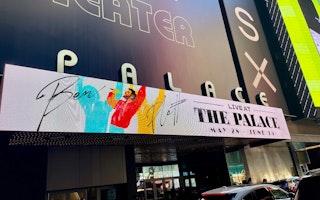 Ben Platt at The Palace