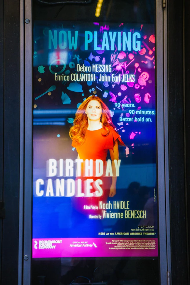 BIRTHDAY CANDLES on Broadway