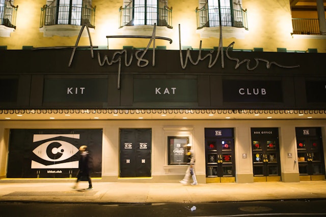 Cabaret at the Kit Kat Club in the August Wilson Theatre