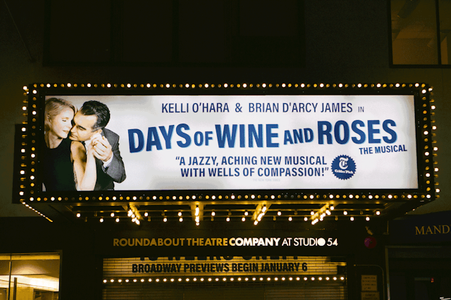 Days of Wine and Roses at Studio 54
