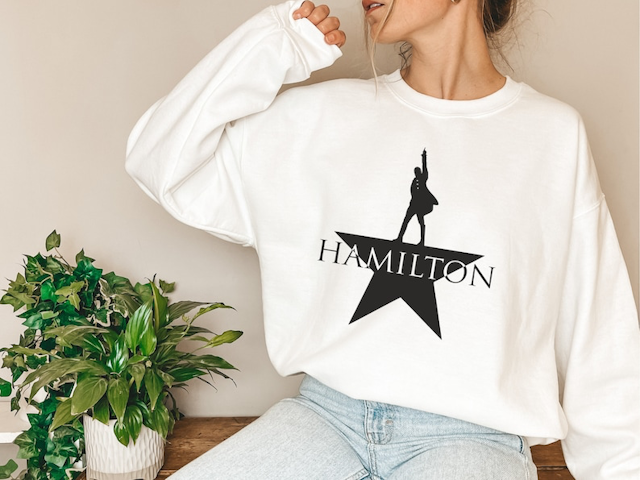 Hamilton Logo on Sweatshirt