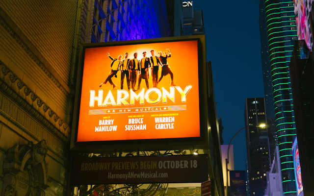 Harmony at the Ethel Barrymore Theatre