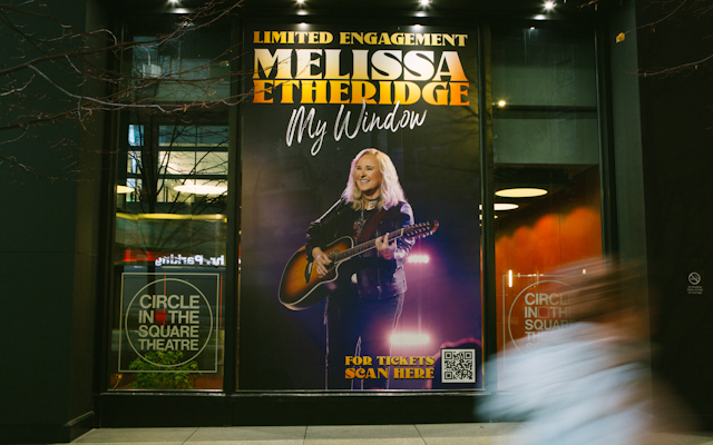 Melissa Etheridge at the Circle in the Square Theatre