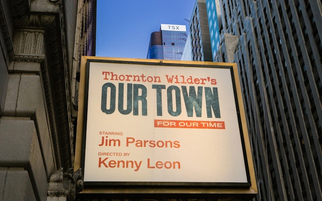 Our Town with Jim Parsons
