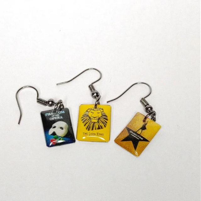 Playbill Earrings