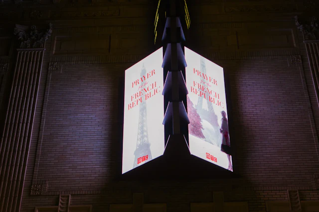 PRAYER FOR THE FRENCH REPUBLIC on Broadway