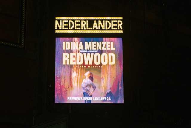 Idina Menzel in Redwood