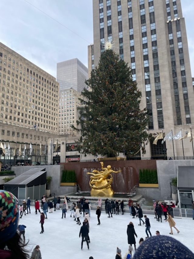 Rockefeller Christmas Tree and Skating Rink