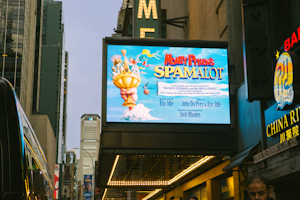 Spamalot at the St. James Theatre