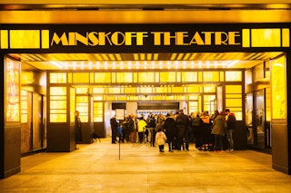 The Lion King at the Minskoff Theatre