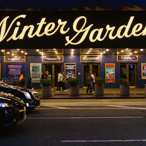 Winter Garden Theatre lit up at night
