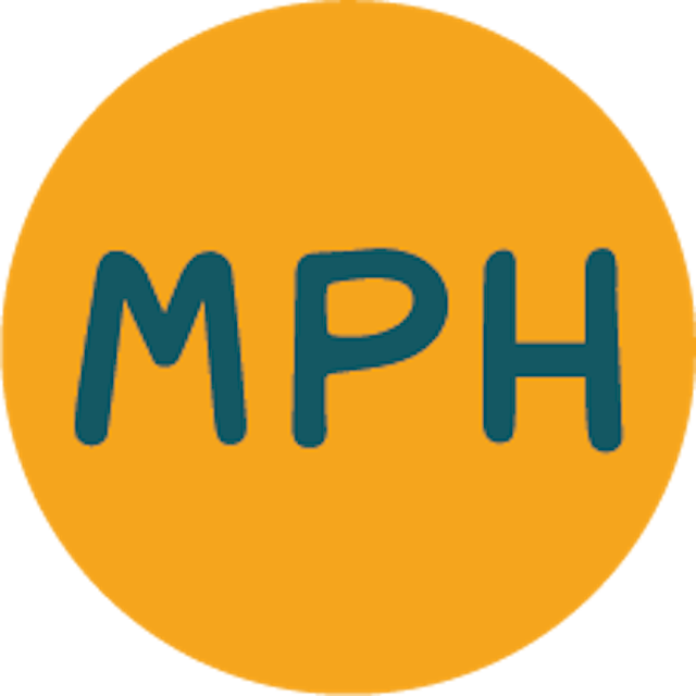 MPH icon alternative in orange