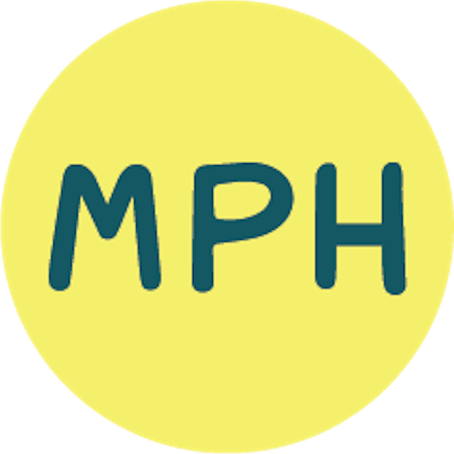 MPH icon alternative in yellow