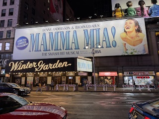 Mamma Mia! at the Winter Garden