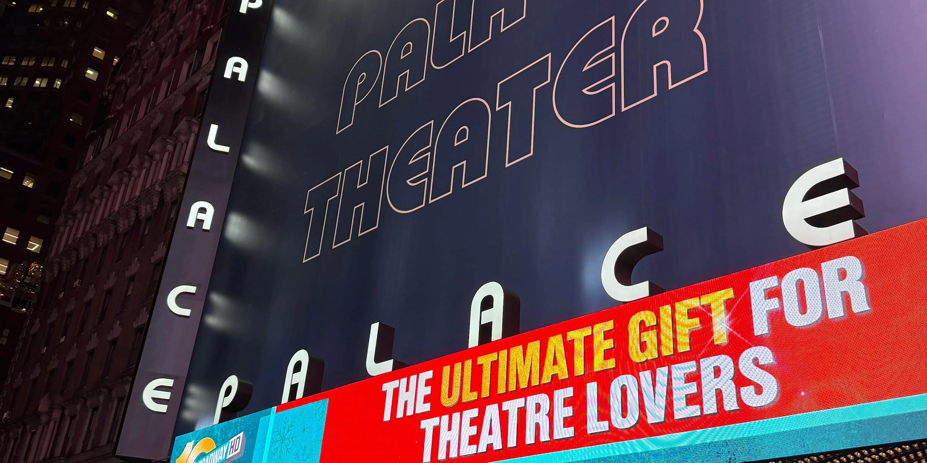 Palace Theatre on Broadway