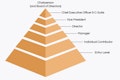 A hierarchy chart visualizing the path of career growth.